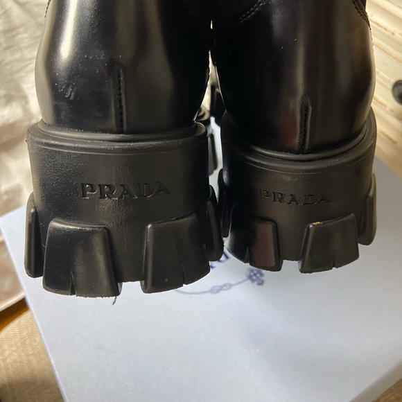 Prada Monolith Boots - Picture 2 of 10